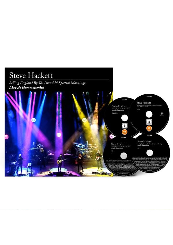 Steve Hackett - Selling England By The Pound & Spectral Mornings (Blu-Ray Disc + DVD + 2 CD)