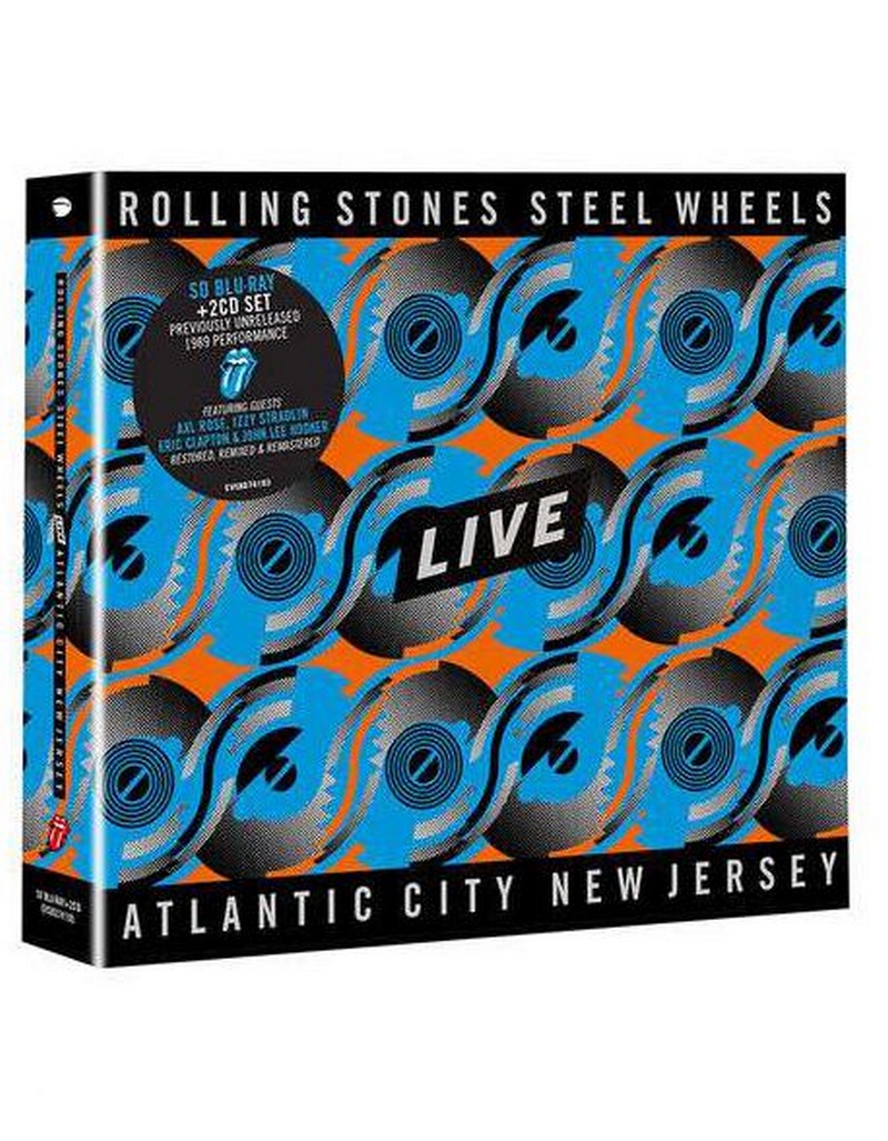 The Rolling Stones - Steel Wheels Live - Atlantic City New Jersey (Blu-Ray Disc + 2 CD)