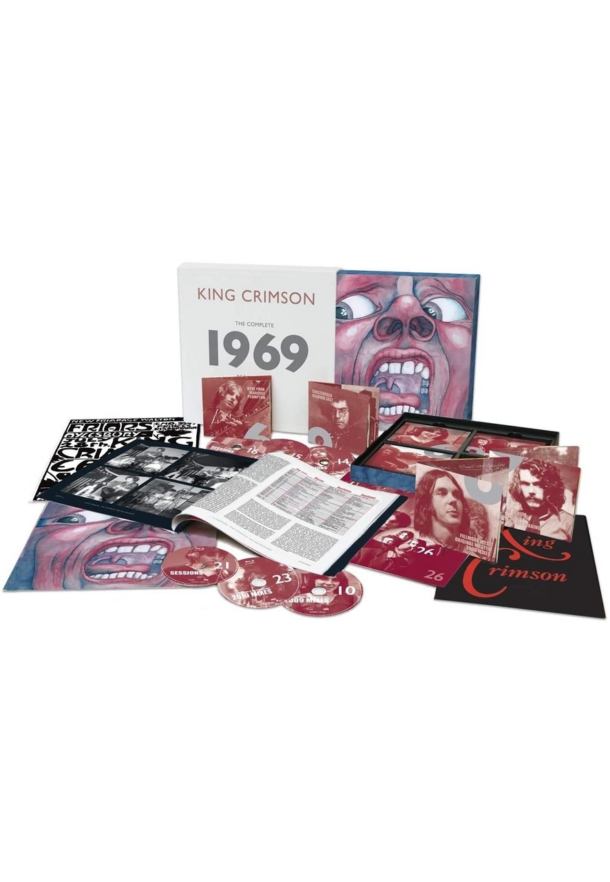 King Crimson - The Complete 1969 Recordings (4 Blu-Ray Disc + DVD + DVD Audio + 20 CD + Book)