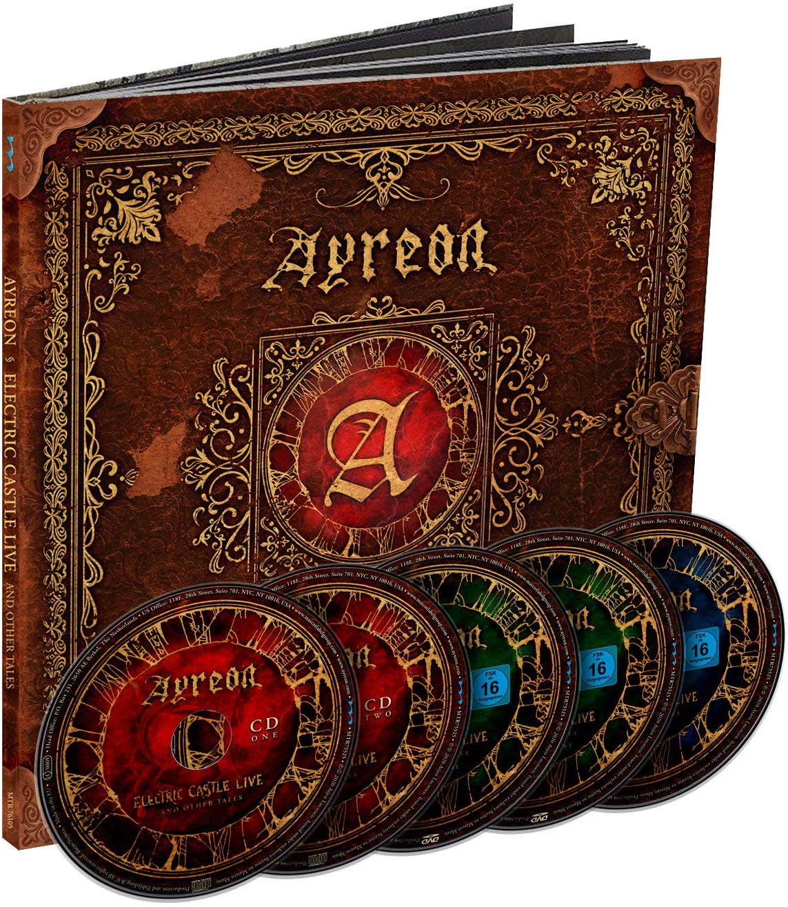 Ayreon - Electric Castle Live And Other Tales (Blu-Ray Disc + 2 DVD + 2 CD)