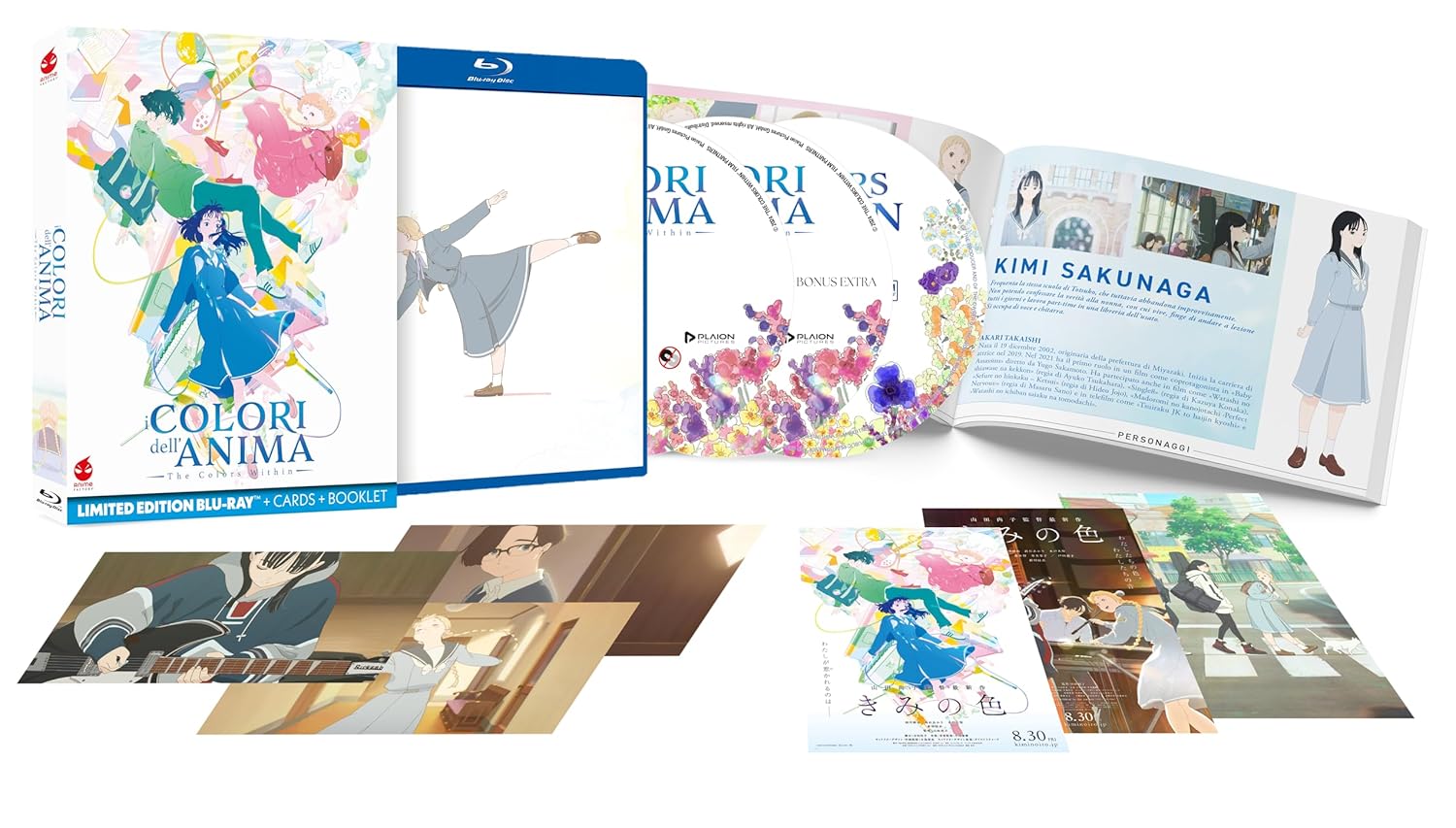 I colori dell'anima - The color within - Limited Edition (Blu-Ray Disc + Bonus Disc + CD + Booklet)