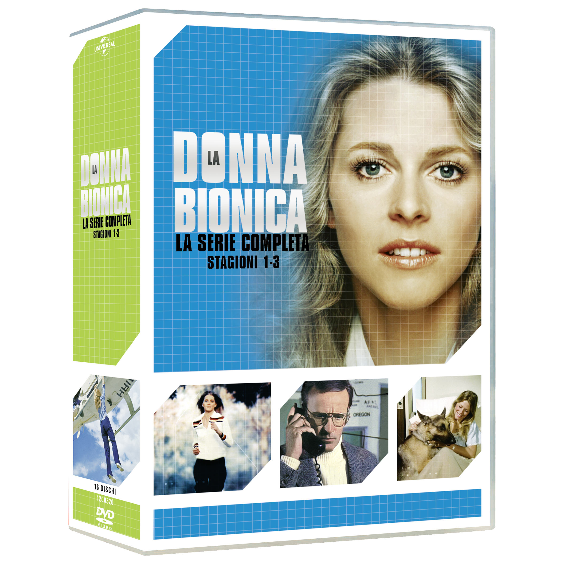 La donna bionica - Serie Completa - Stagioni 1-3 (16 DVD)