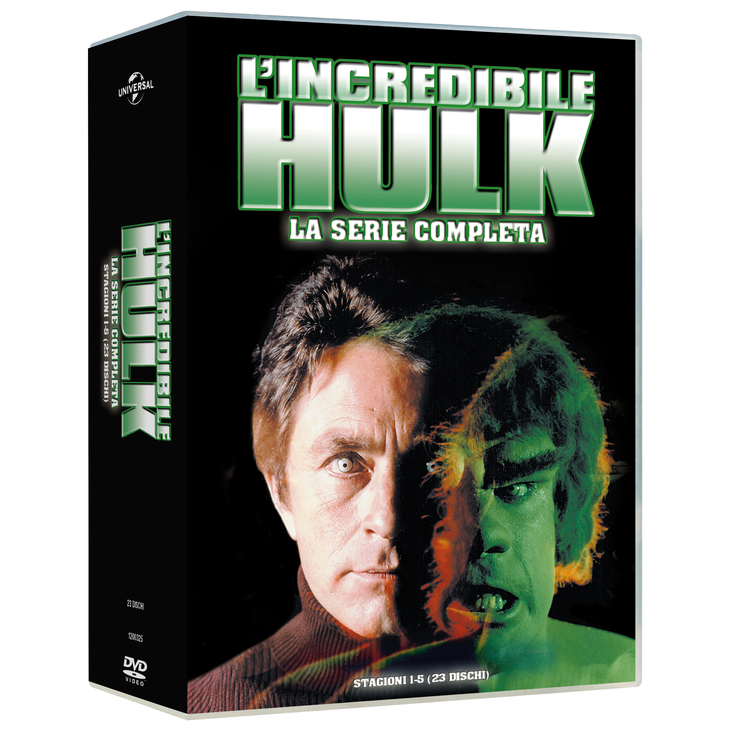 L'incredibile Hulk - La Serie completa (Stagioni 1-5) (23 DVD)