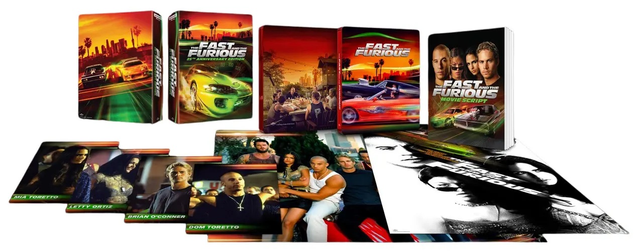 The Fast and the Furious - Collector’s Edition (4K Ultra HD + Blu-Ray Disc + Booklet - SteelBook) — Steelbook 4K UHD