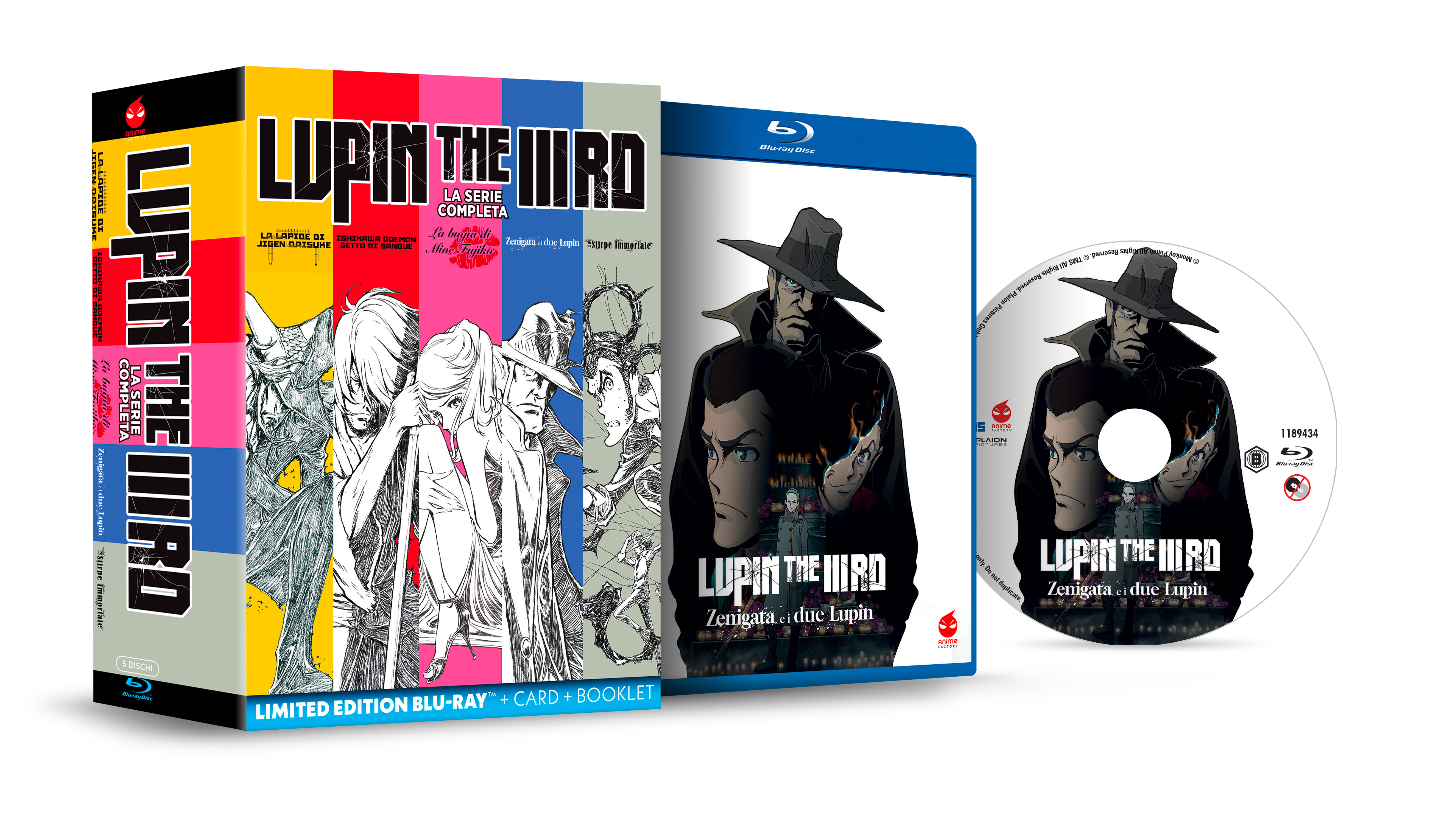 Lupin III - Zenigata e i due Lupin (Blu-Ray Disc + Cofanetto raccoglitore)