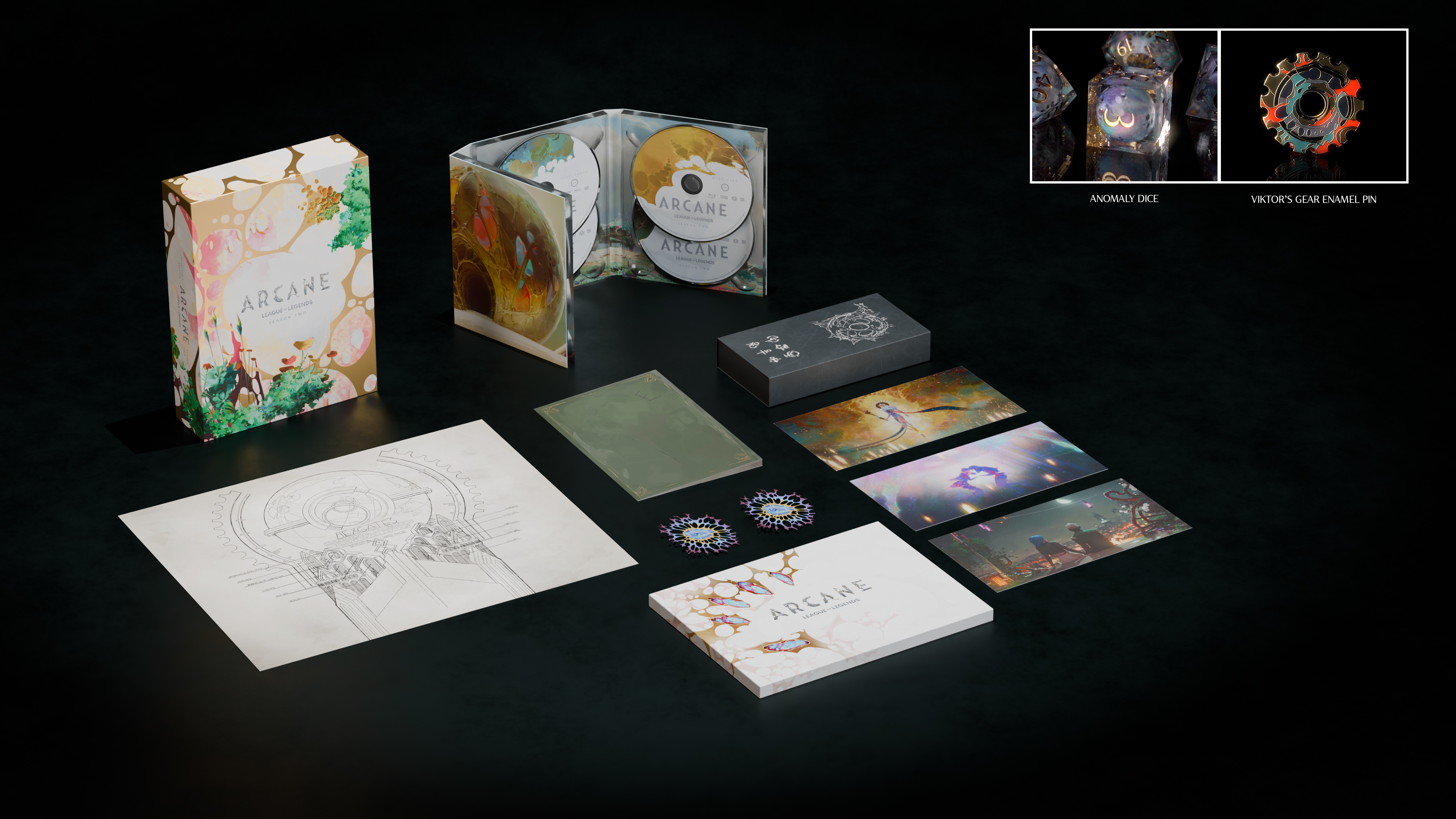 Arcane - League of legends - Stagione 2 - Collector's Edition (3 4K Ultra HD + 3 Blu-Ray + Gifts)