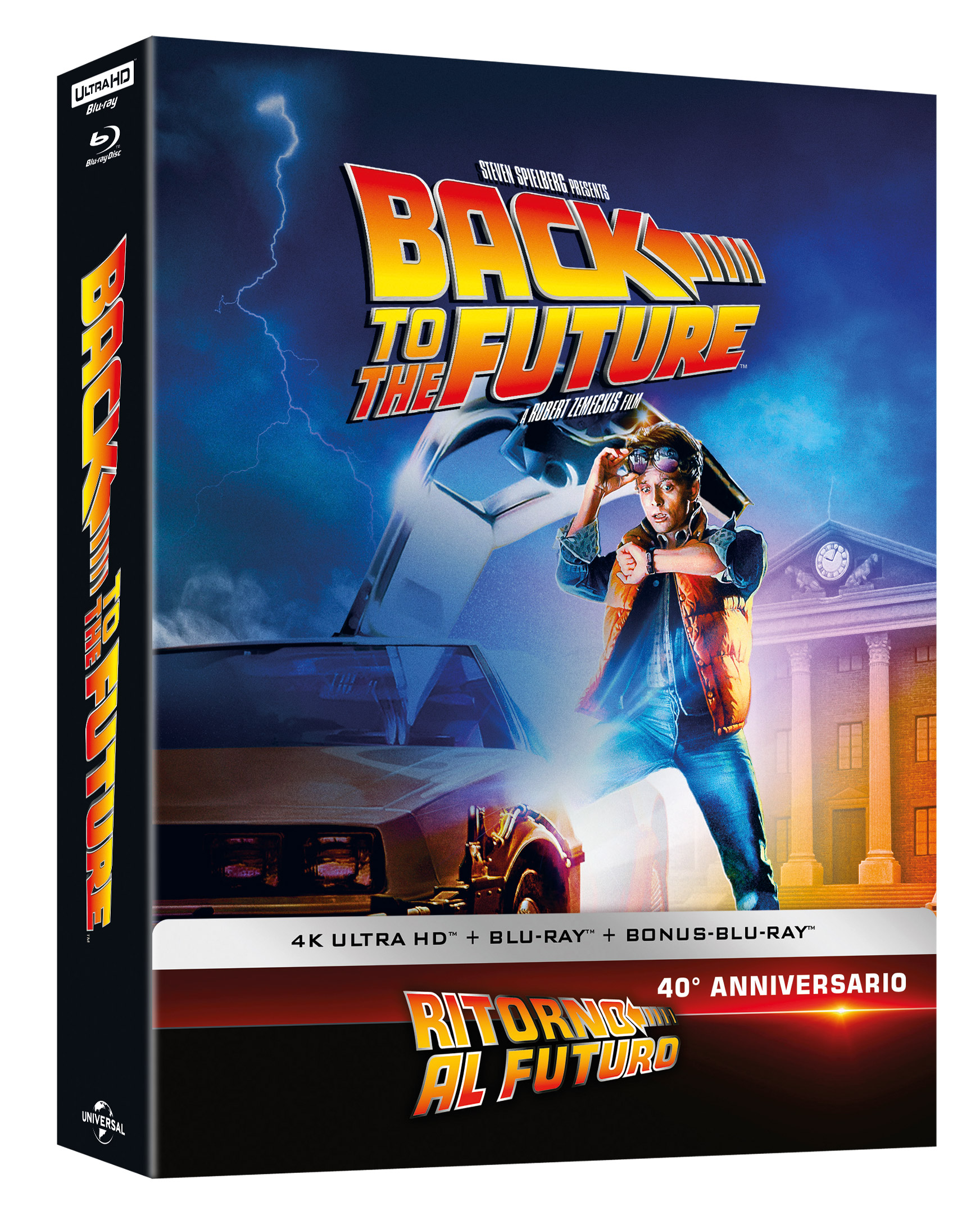 Ritorno al Futuro - 40°anniversario (4K Ultra HD + Blu-Ray Disc + Bonus Disc + Gifts - SteelBook)