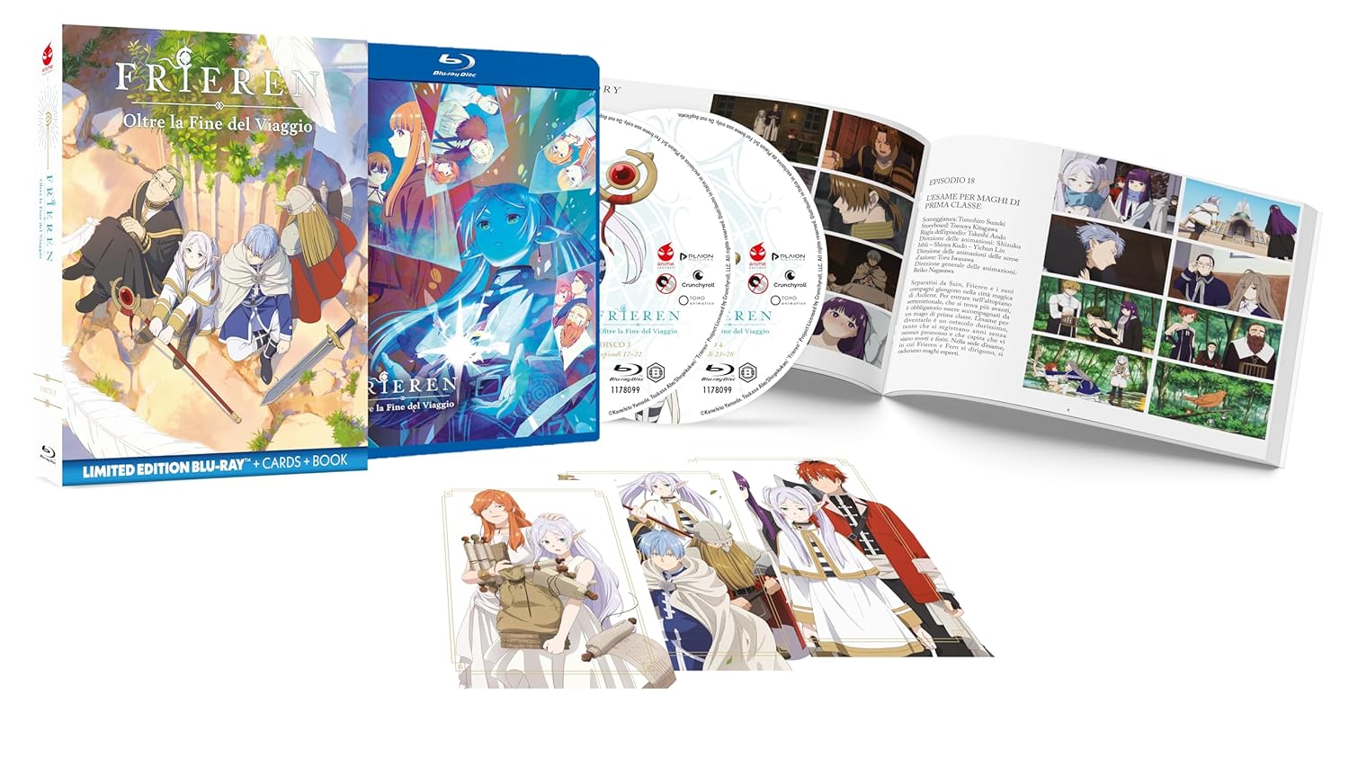 Frieren - Oltre la fine del viaggio - Parte 2 - Limited Edition (2 Blu-Ray Disc + Booklet + Card)