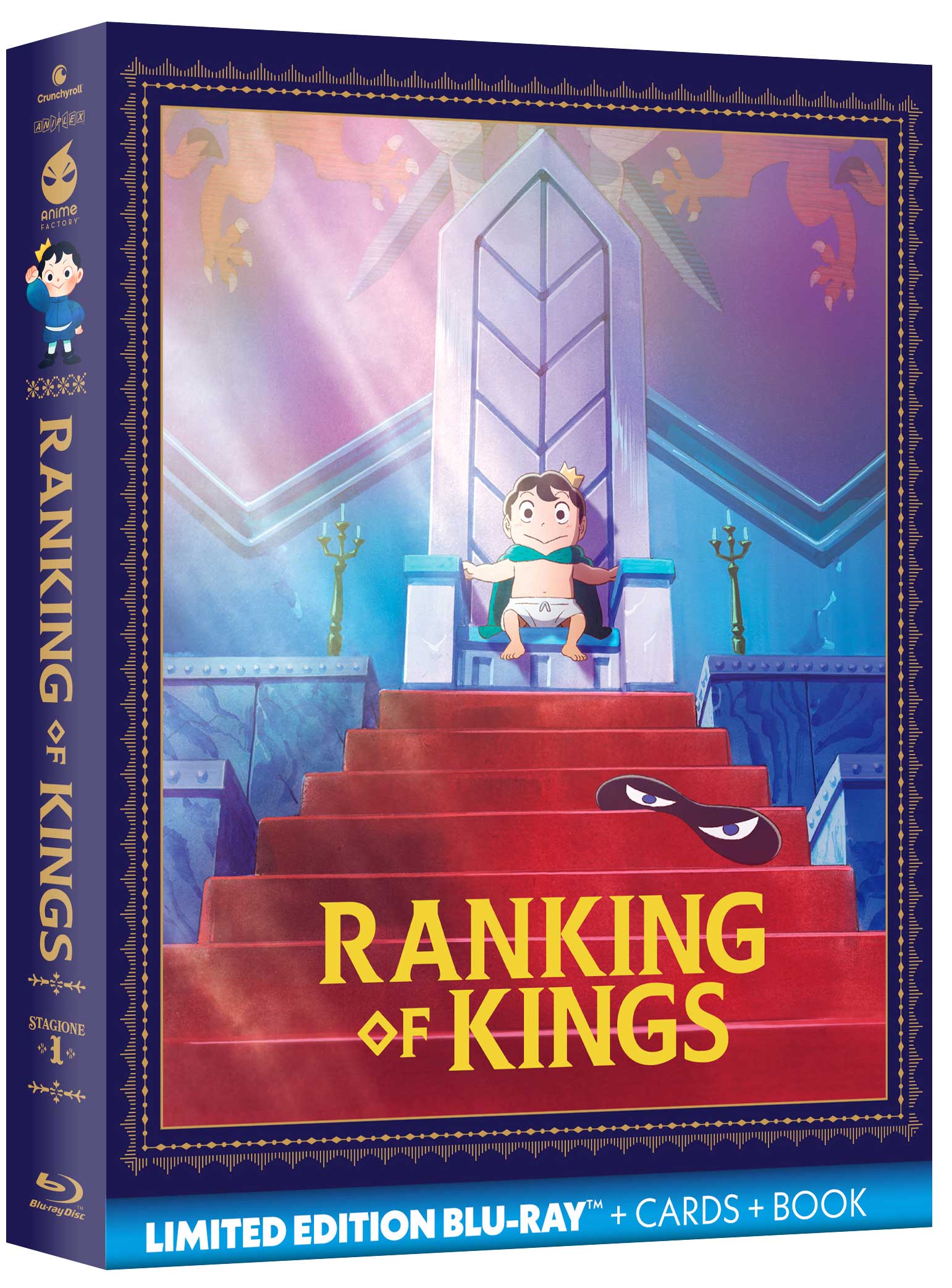 Ranking of Kings - Stagione 1 Completa - Limited Edition (4 Blu-Ray Disc + Cards + Book)