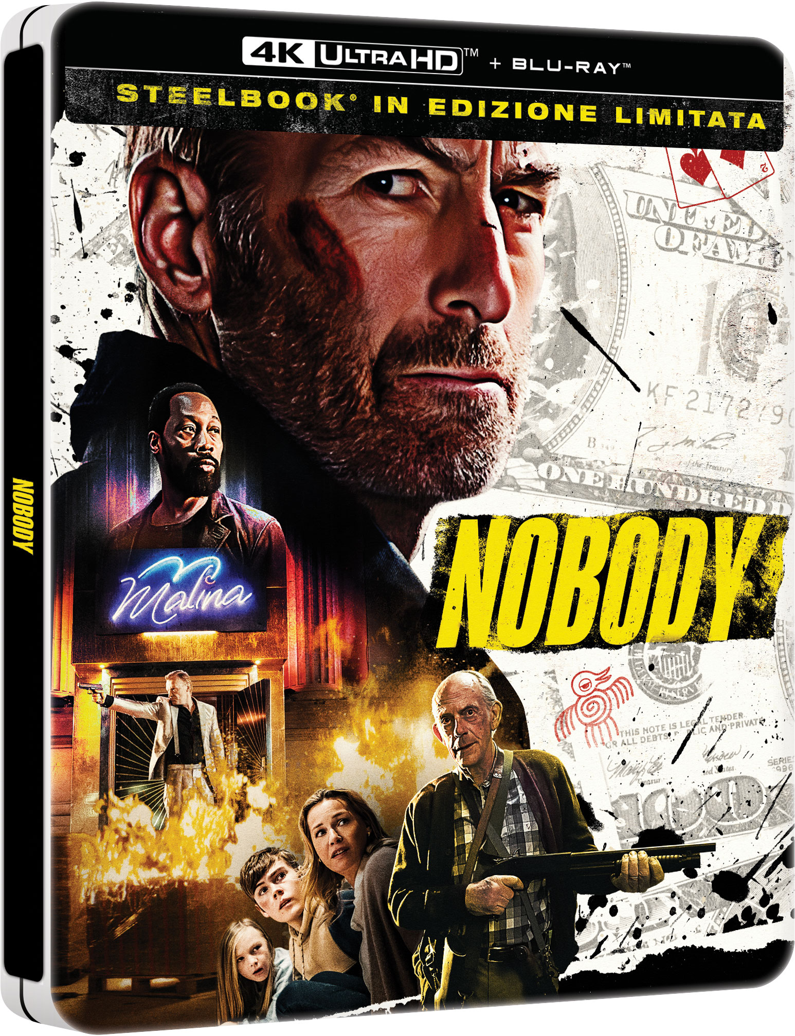 Io sono nessuno (4K Ultra HD + Blu-Ray Disc - SteelBook)