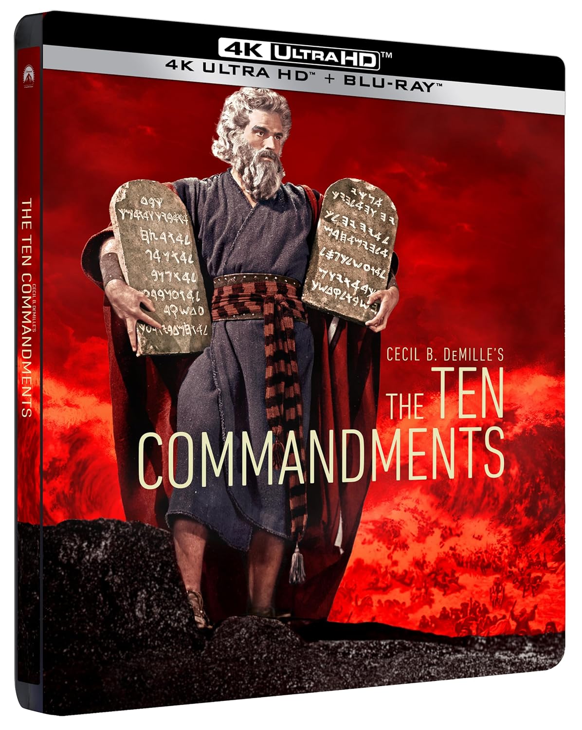 I dieci comandamenti (4K Ultra HD + 2 Blu-Ray Disc - SteelBook)