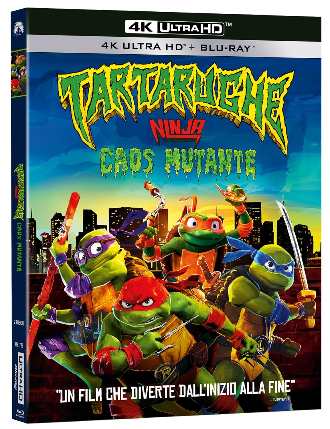 Tartarughe Ninja - Caos mutante (4K Ultra HD + Blu-Ray Disc)