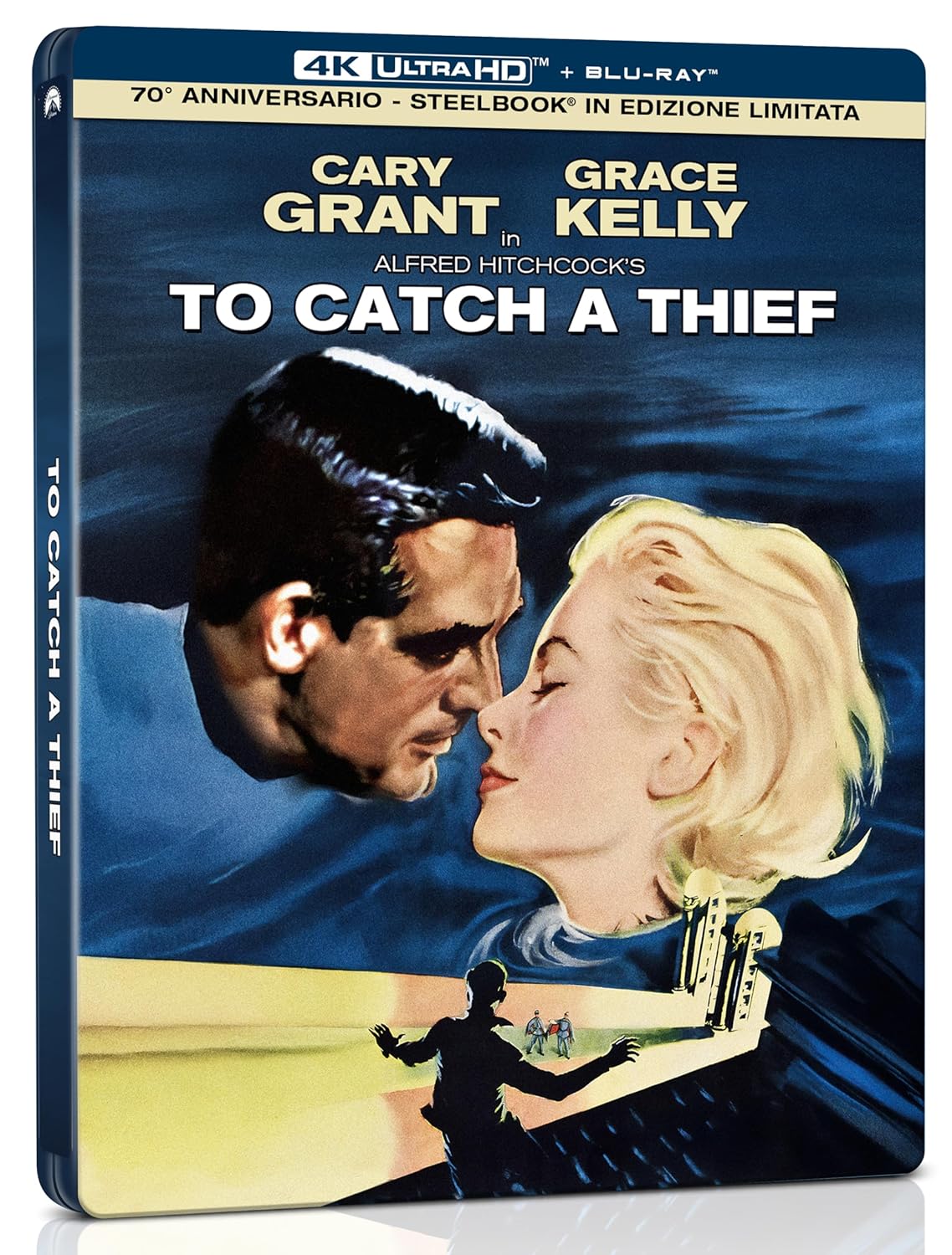 Caccia al ladro - Edizione 70° anniversario (4K Ultra HD + Blu-Ray Disc - Steelbook)