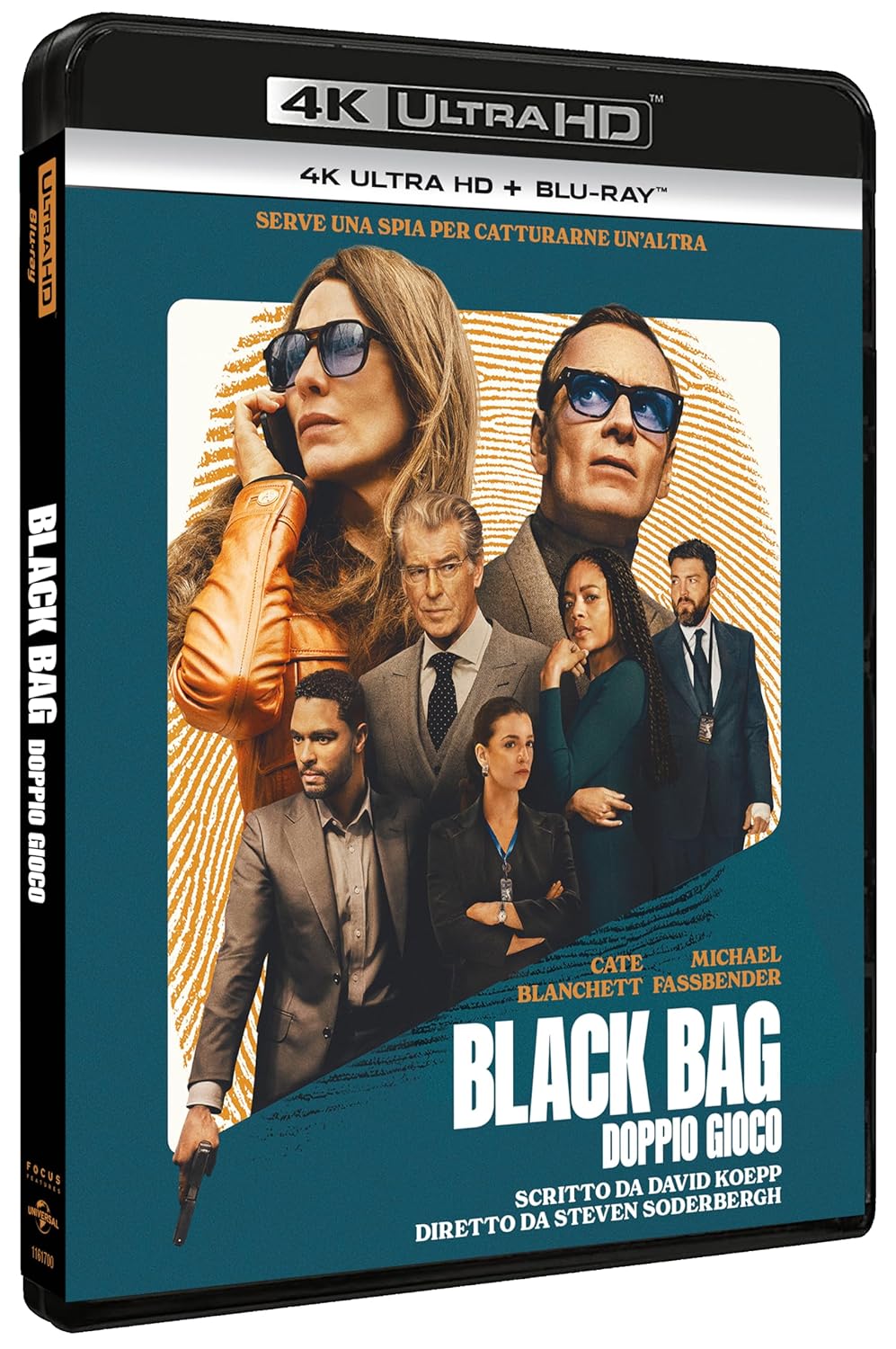 Black Bag - Doppio gioco (4K Ultra HD + Blu-Ray Disc)