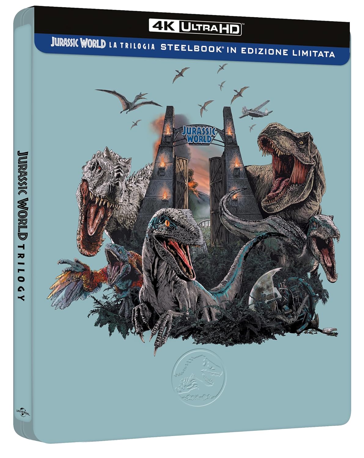 Jurassic World - Trilogy (3 4K Ultra HD - SteelBook)