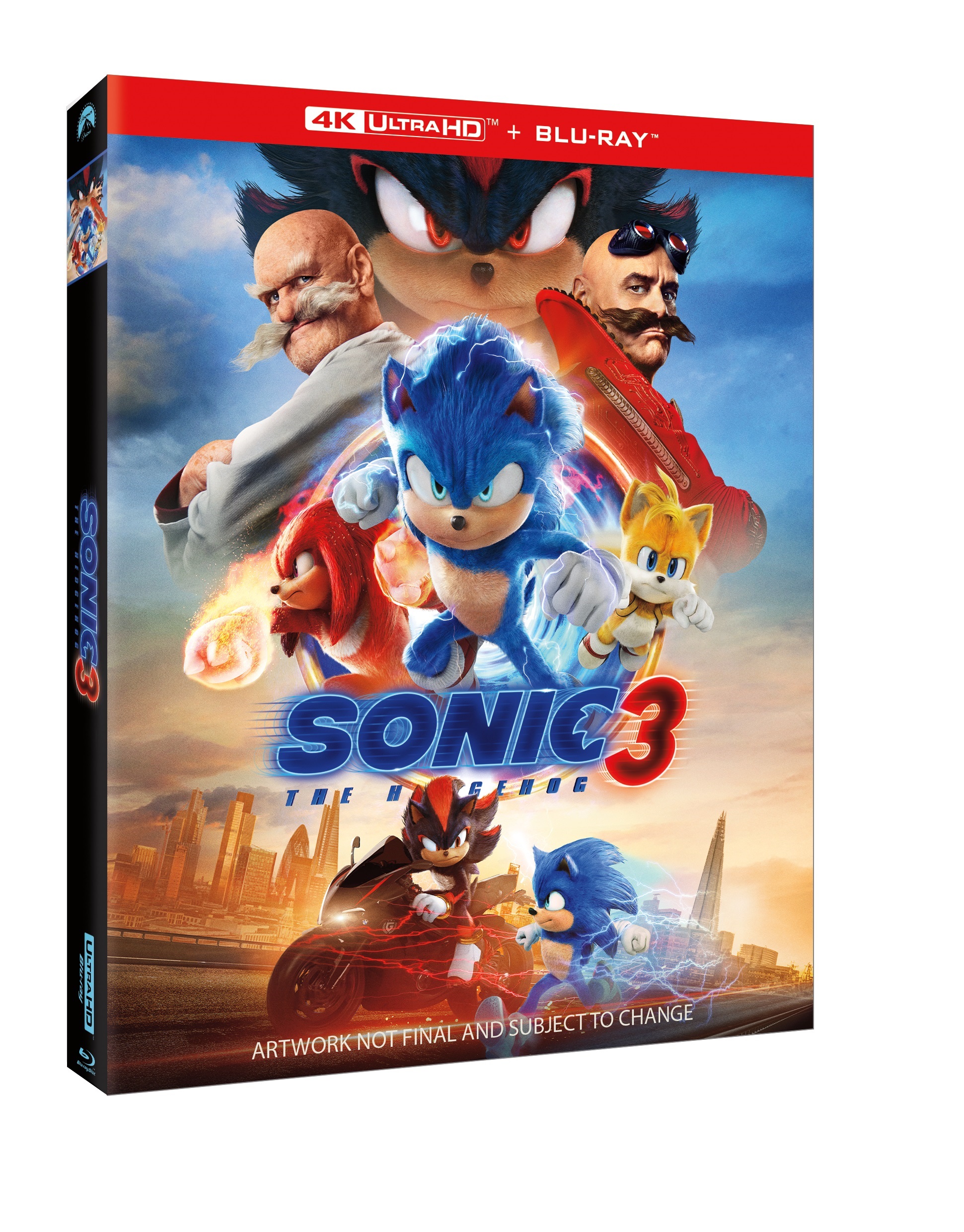Sonic 3 - Il film (4K Ultra HD + Blu-Ray Disc)