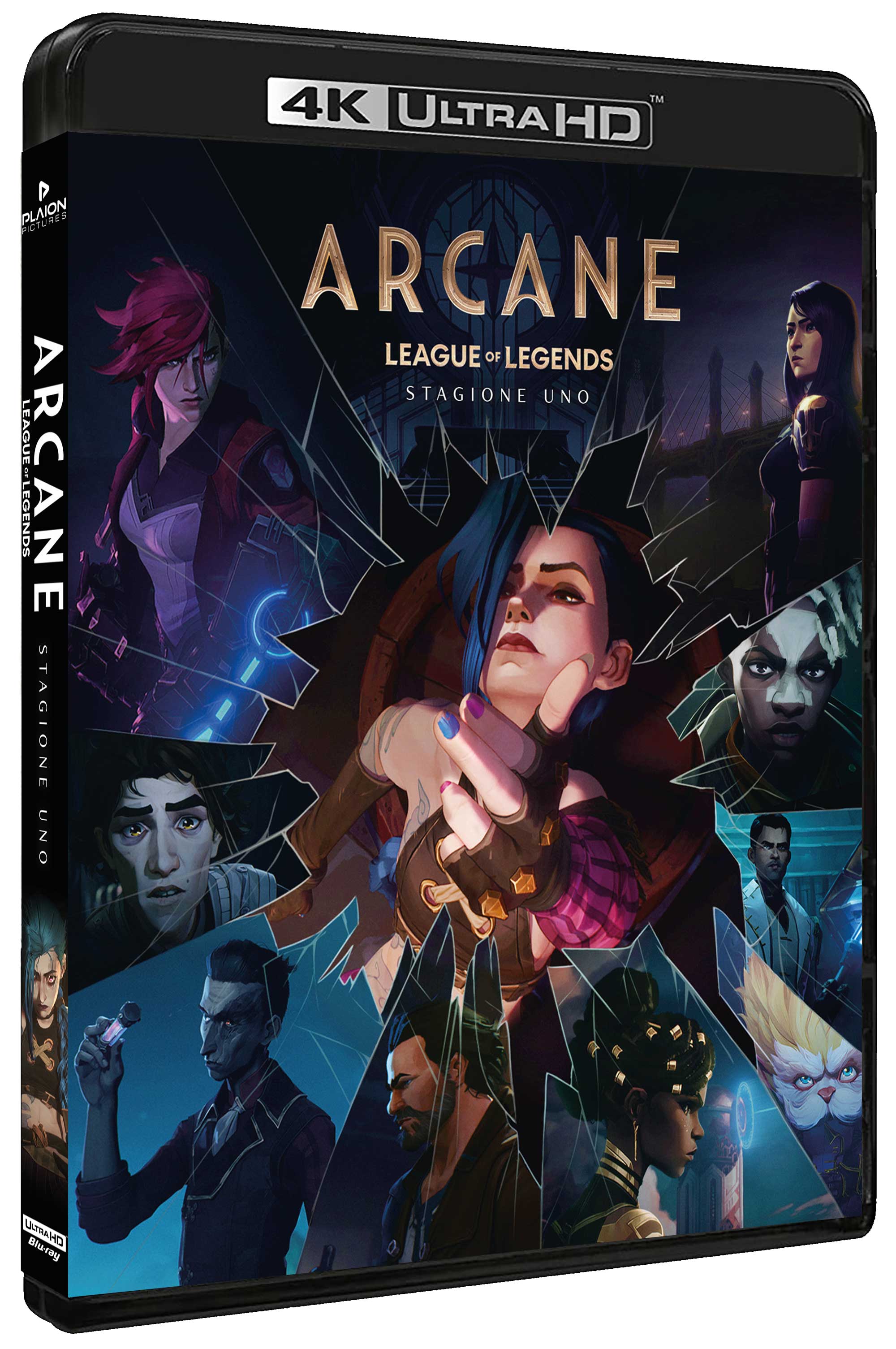 Arcane - League of legends - Stagione 1 (3 4K Ultra HD + Blu-Ray Bonus)