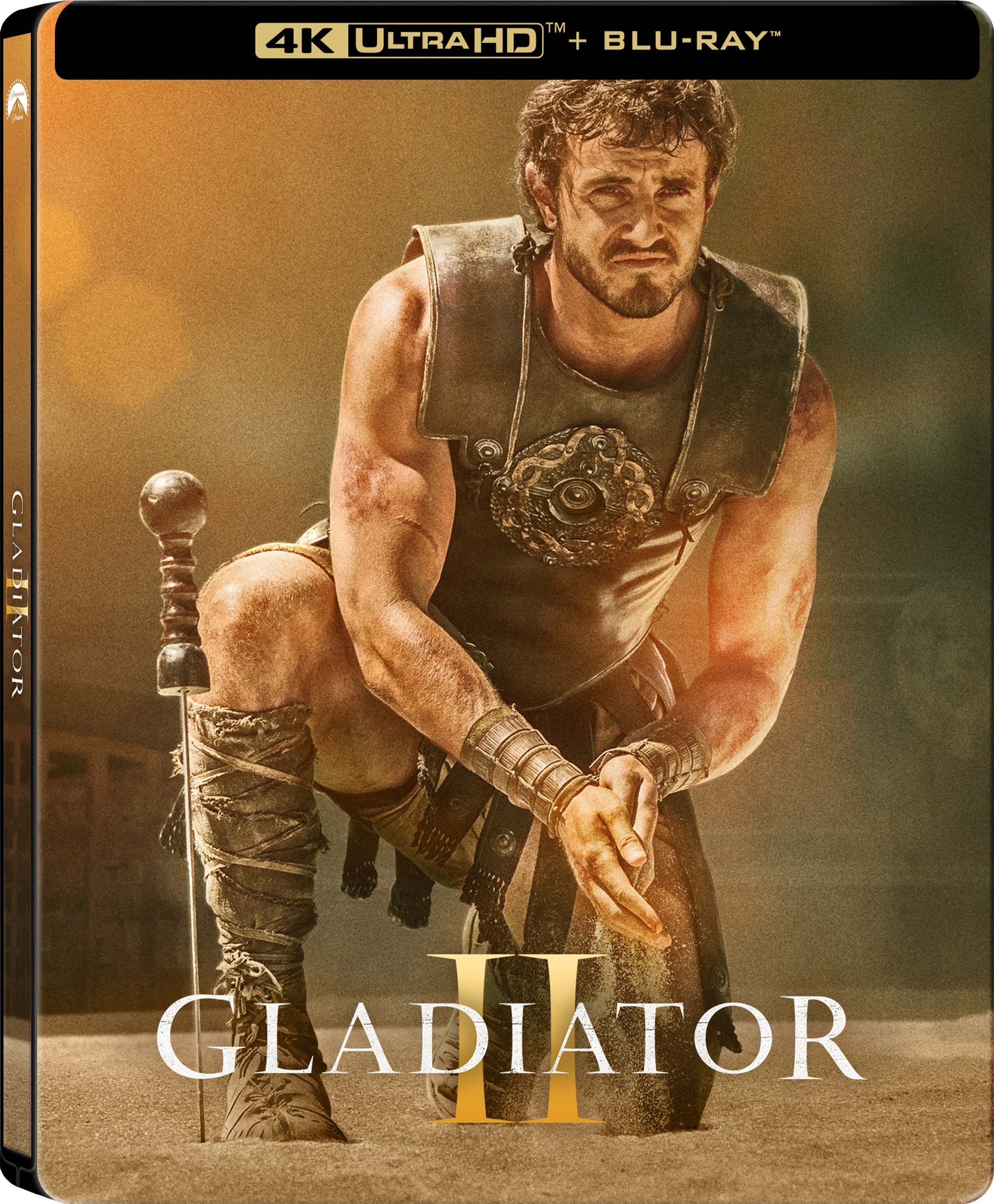 Il gladiatore II (4K Ultra HD + 2 Blu-Ray Disc + 6 Card + Poster - Steelbook)