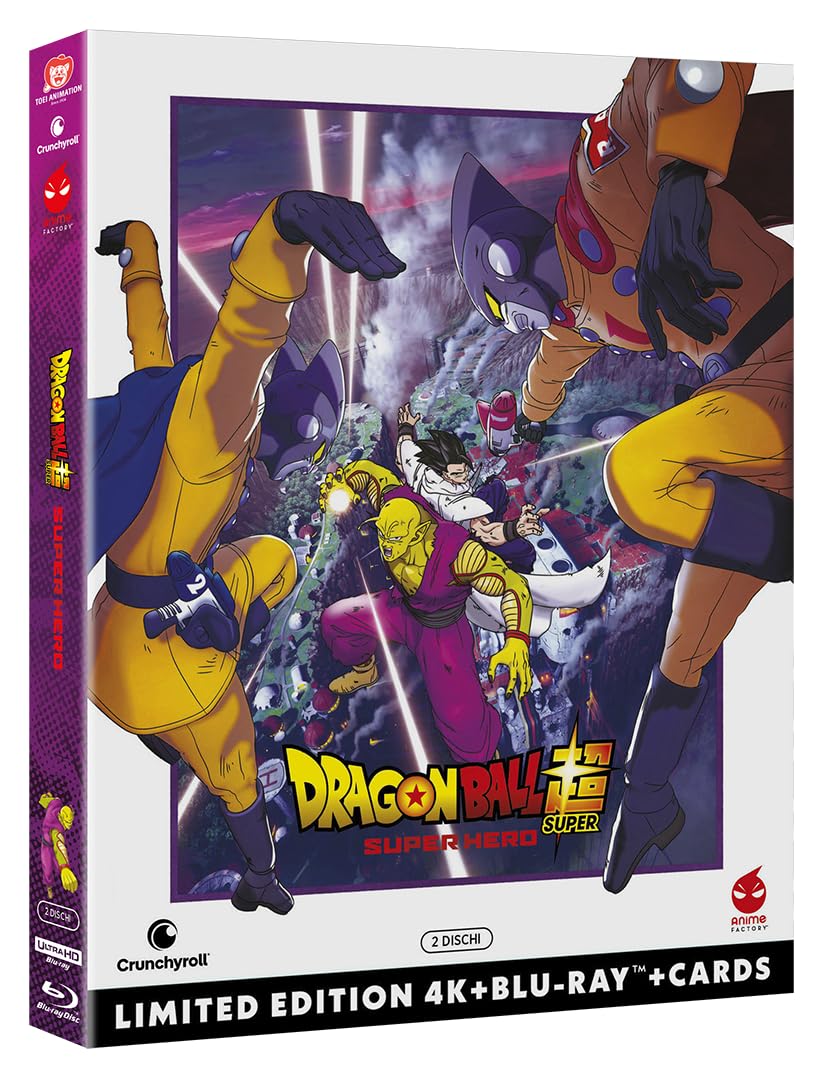 Dragon Ball Super: Super Hero - Limited Edition (4K Ultra HD + Blu-Ray Disc + Card)