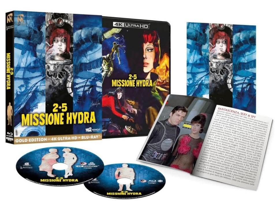 2+5: Missione Hydra - Gold Edition (4K Ultra HD + Blu-Ray Disc + Card + Booklet)