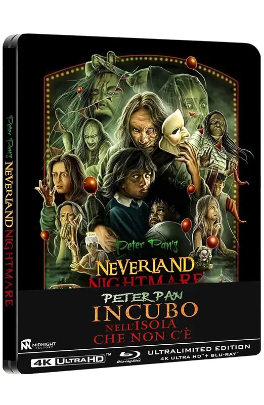 Peter Pan - Incubo nell'isola che non c'è -Limited Edition (4K Ultra HD + Blu-Ray Disc - SteelBook)