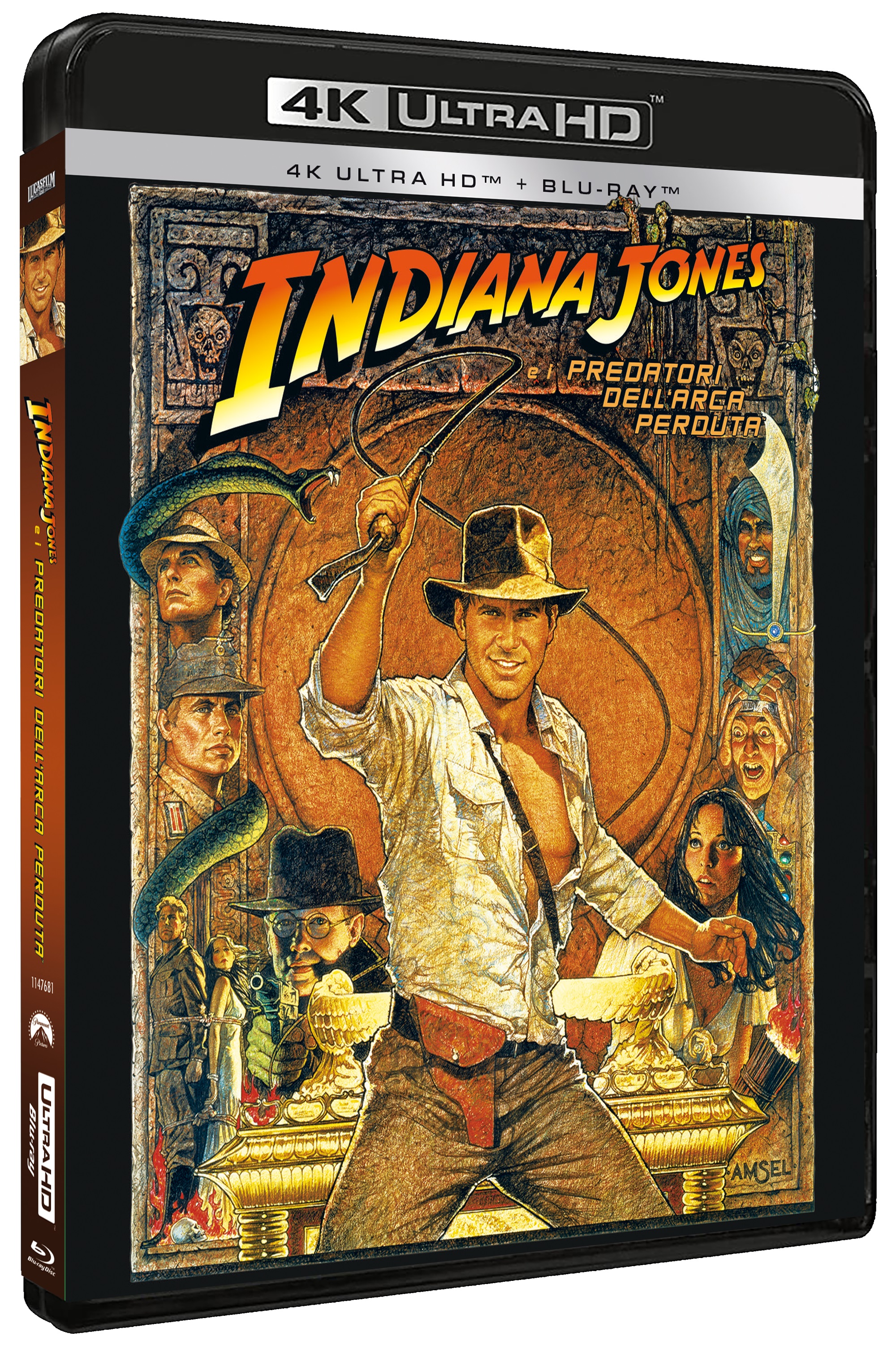 Indiana Jones e i Predatori dell'Arca perduta (4K Ultra HD + Blu-Ray Disc)