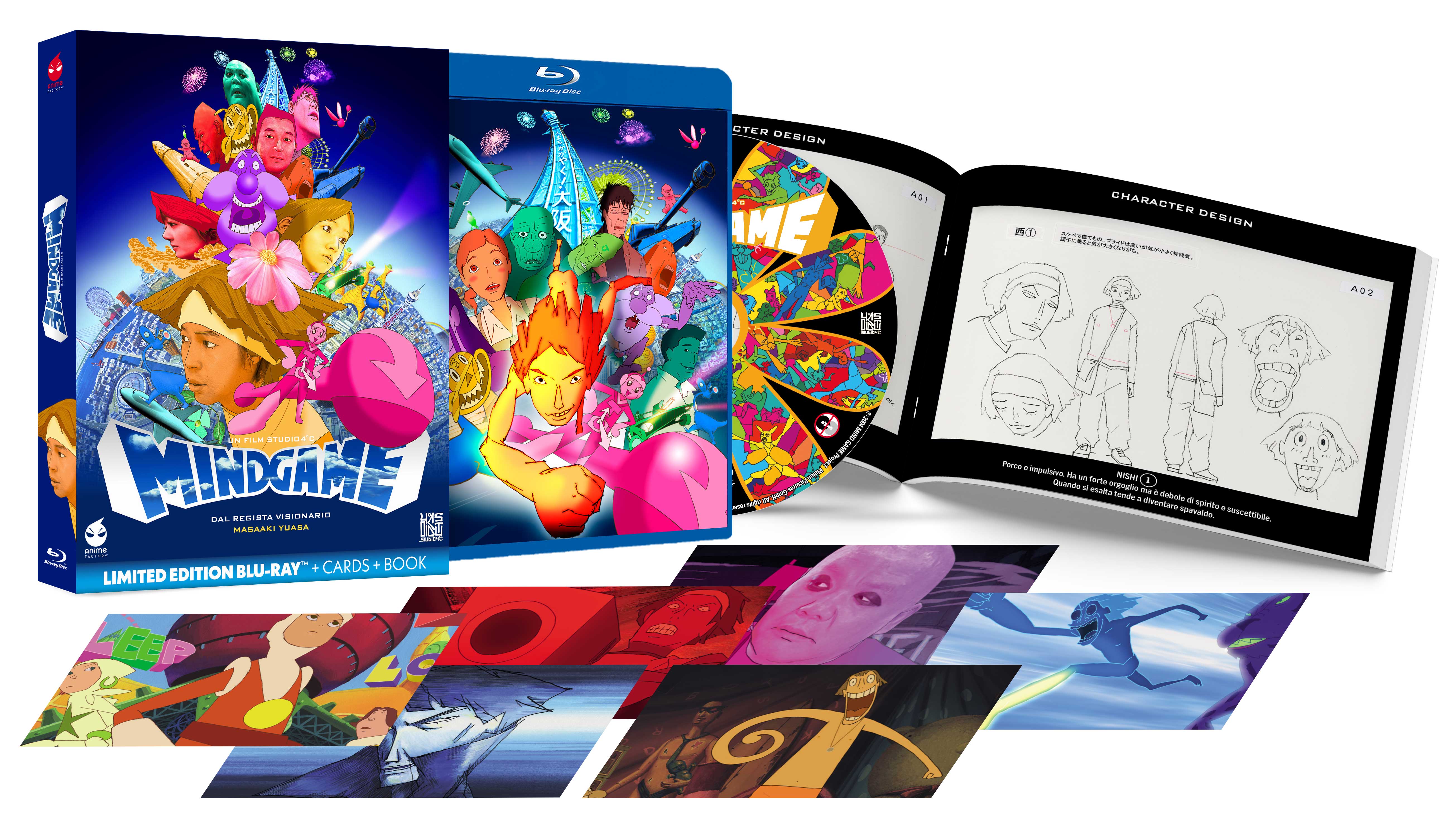 Mind Game - Limited Edition (Blu-Ray Disc + Cards + Book)