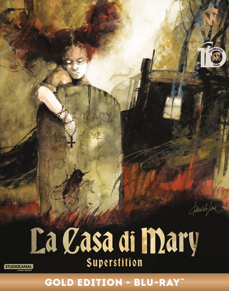 La casa di Mary - Superstition - Gold Edition (Blu-Ray Disc + Card + Booklet)