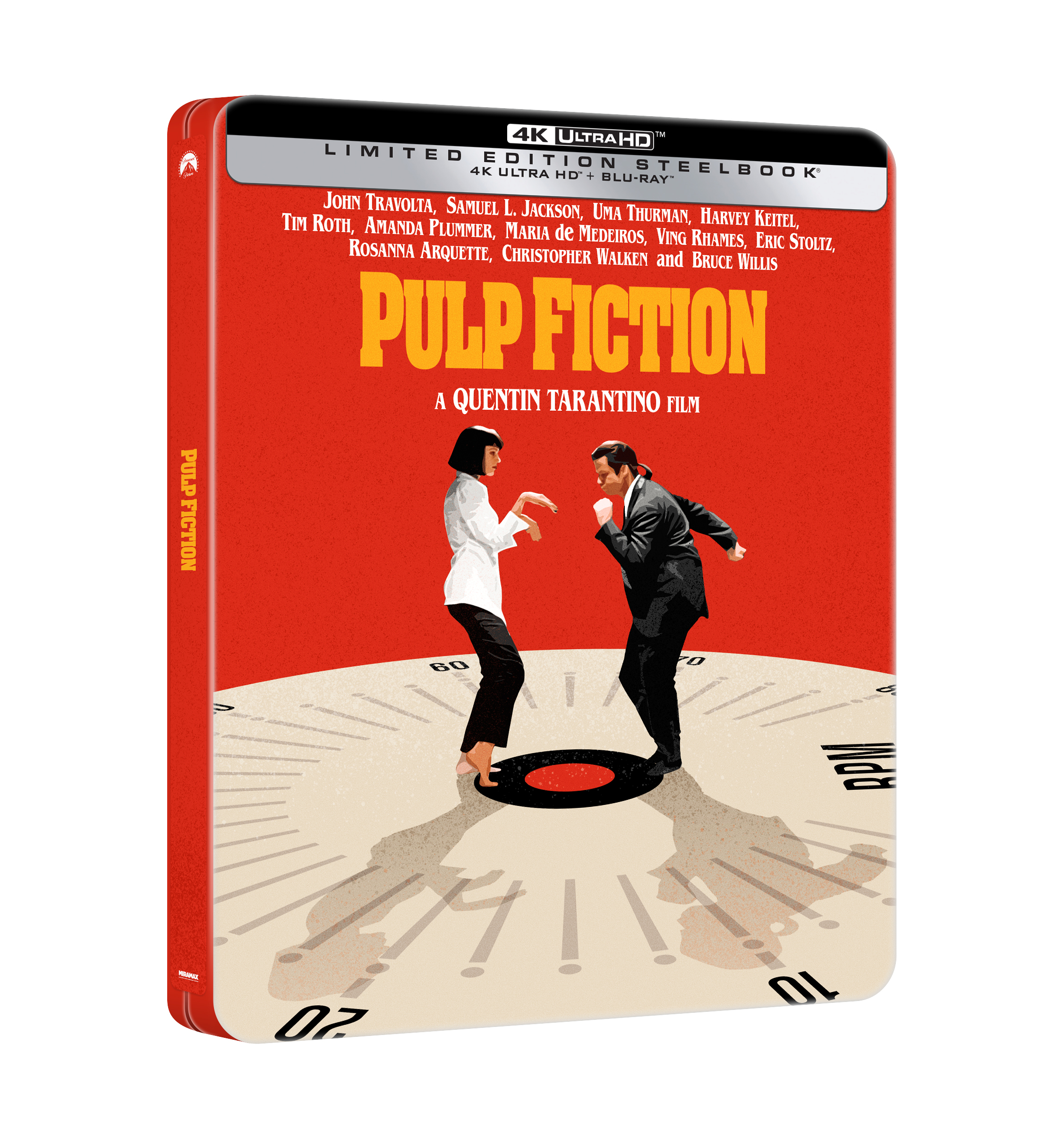 Pulp Fiction (4K Ultra HD + Blu-Ray Disc - SteelBook)