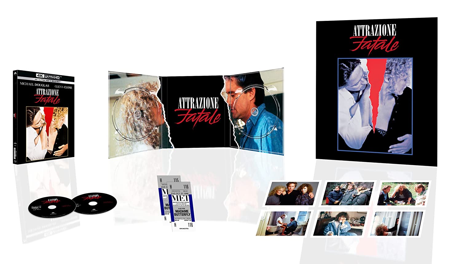 Attrazione fatale - Collector's Edition 35° Anniversario (4K Ultra HD + Blu-Ray Disc + 6 Card)