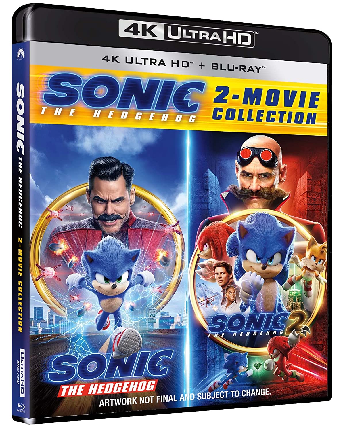 Sonic - 2 Film Collection (2 4K Ultra HD + 2 Blu-Ray Disc)