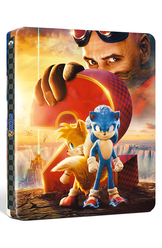 Sonic 2 - Il film (4K Ultra HD + Blu-Ray Disc - SteelBook)