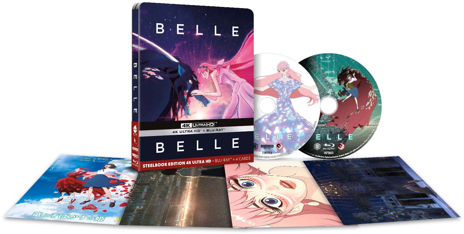 Belle - Limited Edition (4K Ultra HD + Blu-Ray Disc + 4 Cards - SteelBook)