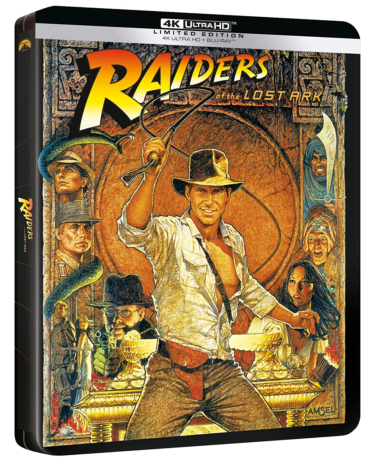 Indiana Jones e i Predatori dell'Arca perduta (4K Ultra HD + Blu-Ray Disc - SteelBook)