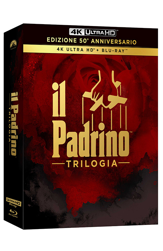 Il Padrino Trilogia - Edizione 50º Anniversario (4 4K Ultra HD + 5 Blu-Ray Disc)