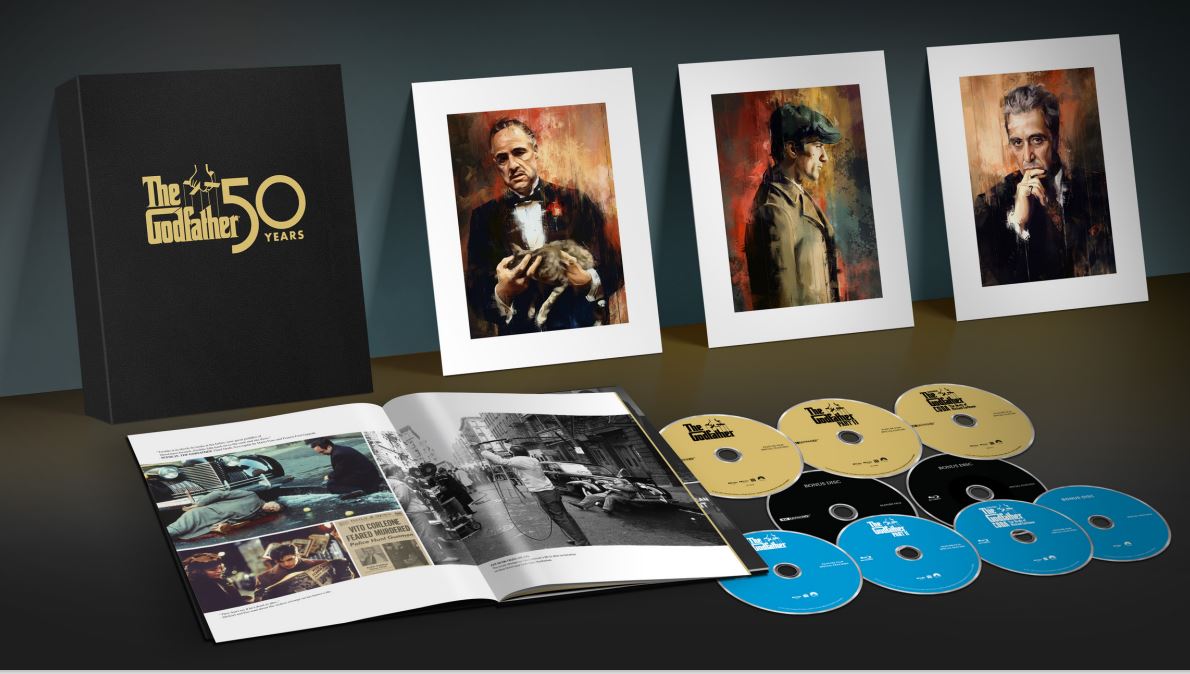 Il Padrino Trilogia - Edizione 50º Anniversario - Limited Edition (4 4K Ultra HD + 5 Blu-Ray Disc)