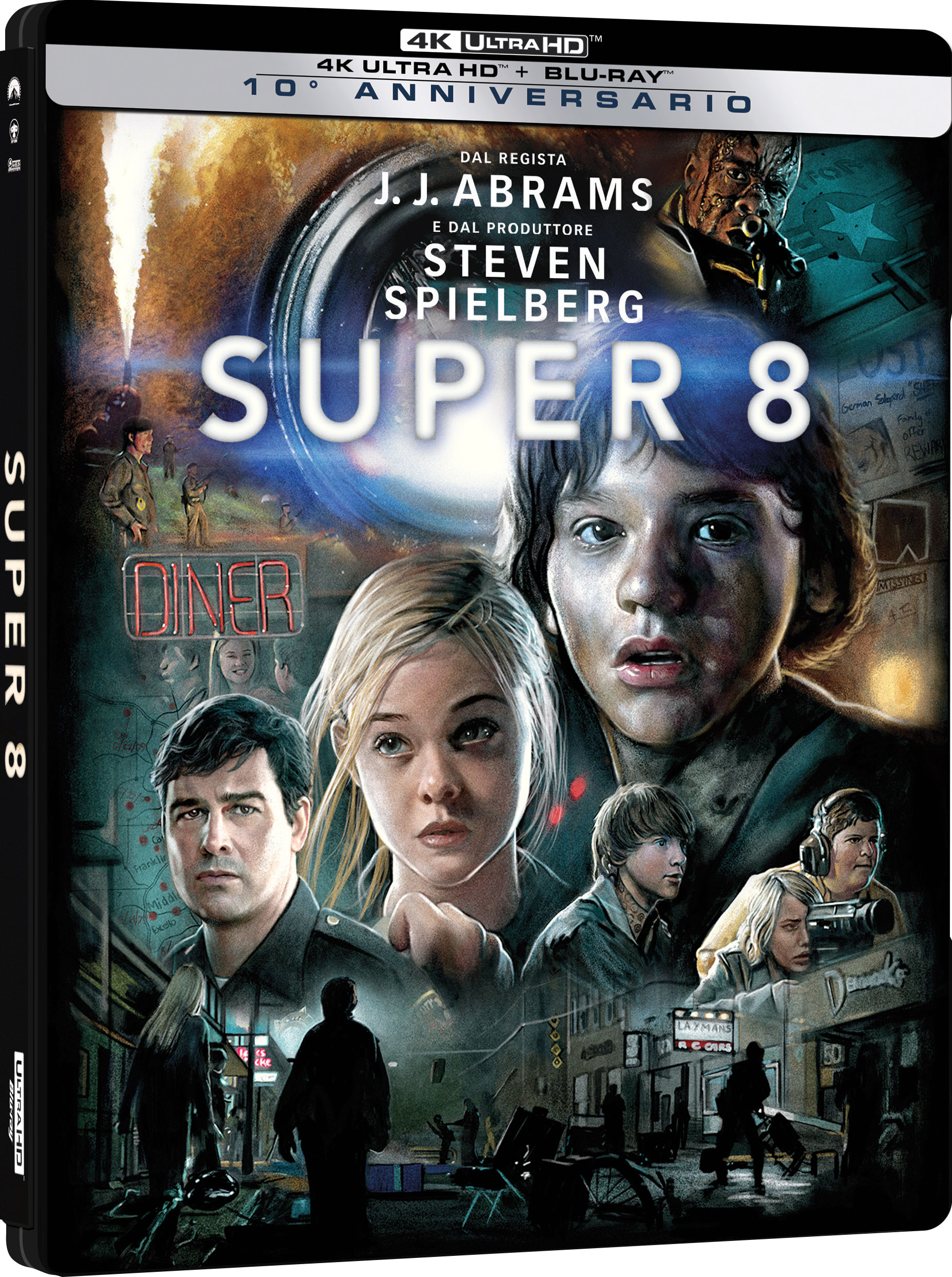Super 8 (4K Ultra HD + Blu-Ray Disc - SteelBook)