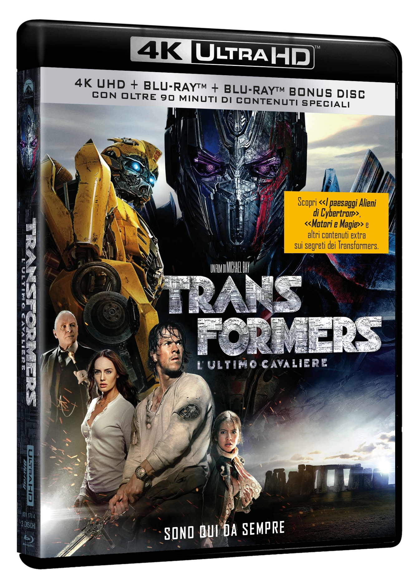 Transformers - L'ultimo cavaliere (4K Ultra HD + Blu-Ray Disc + Bonus Disc)