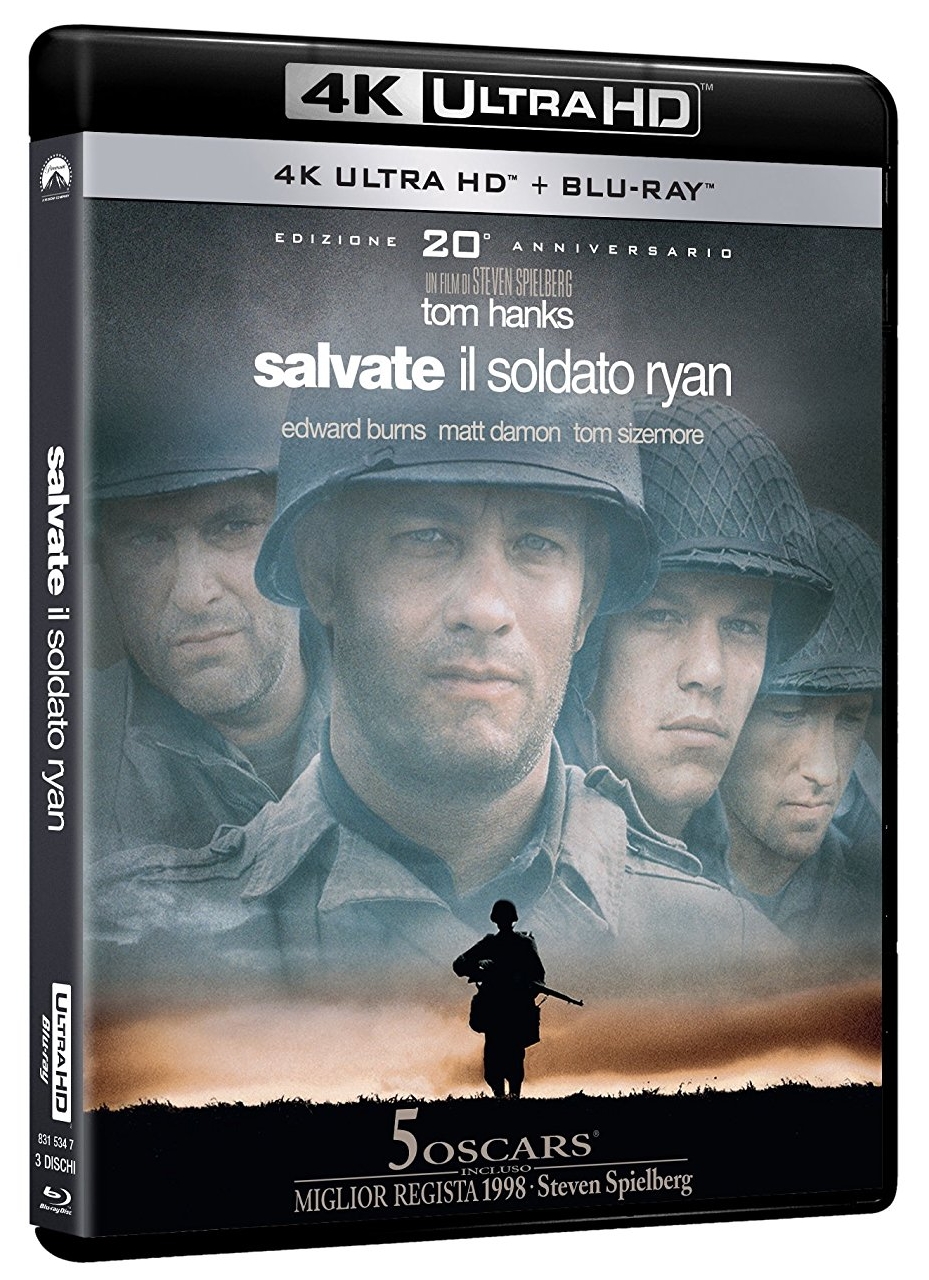 Salvate il Soldato Ryan - Edizione 20° Anniversario (4K Ultra HD + 2 Blu-Ray Disc)