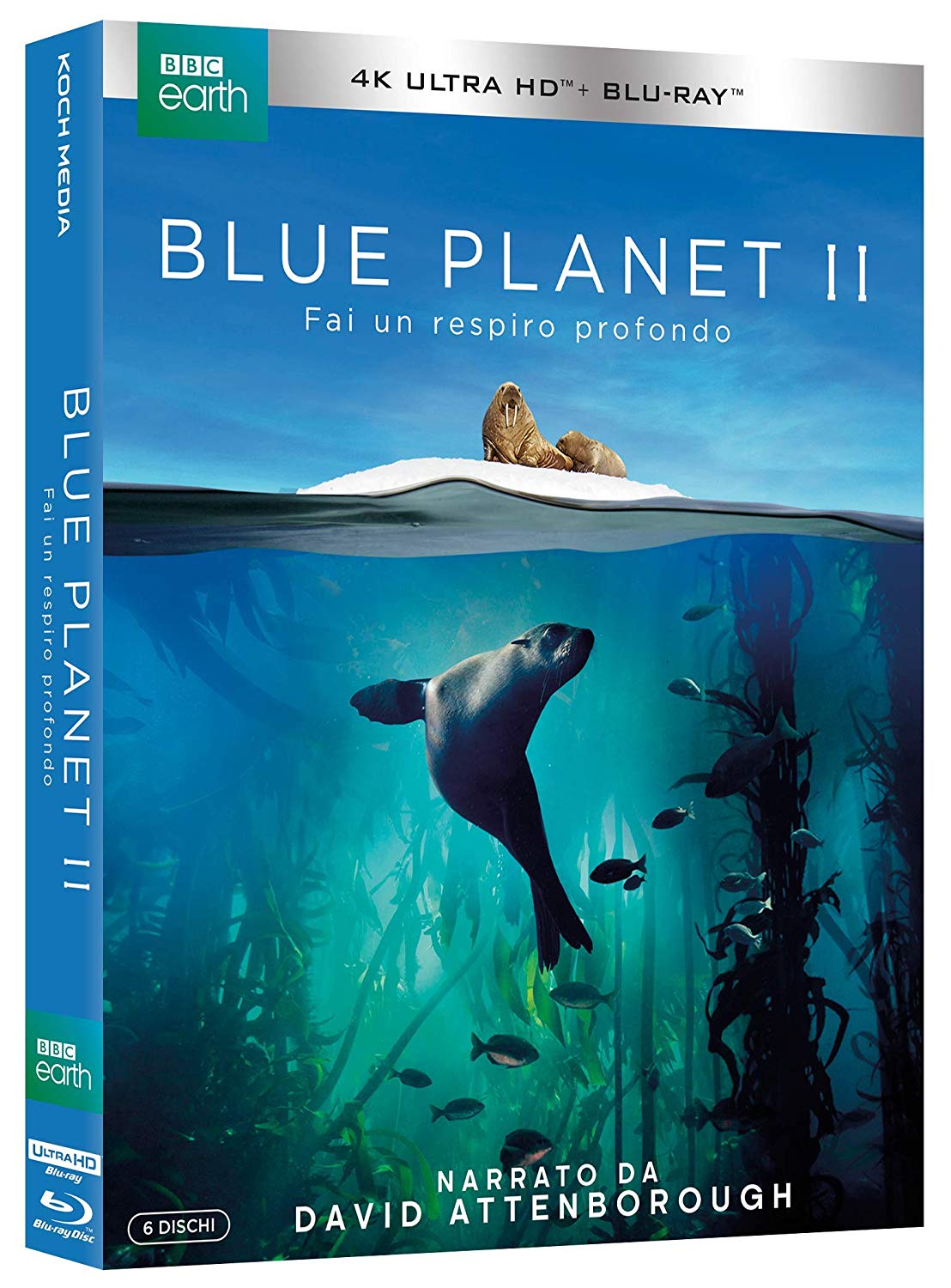 Blue Planet II (BBC Earth) (3 4K Ultra HD + 3 Blu-Ray Disc)
