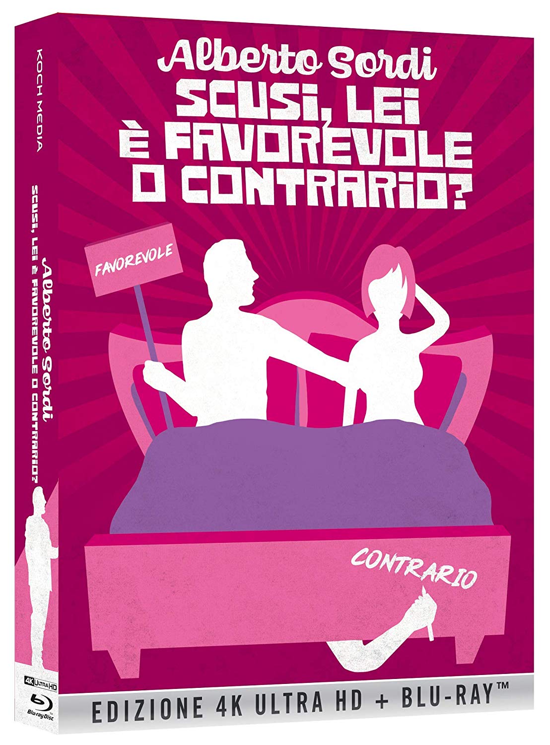 Scusi, lei è favorevole o contrario? (4K Ultra HD + Blu-Ray Disc)