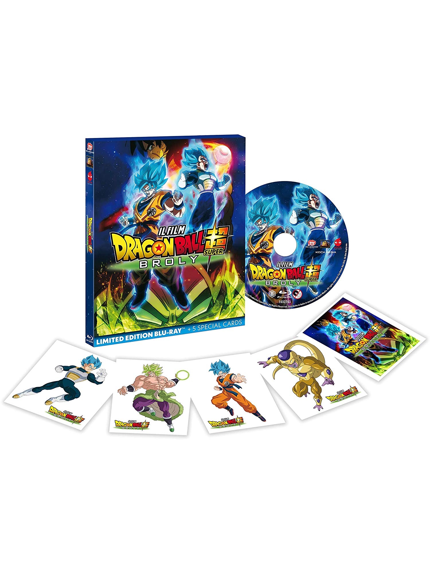 Dragon Ball Super: Broly - Il Film - Limited Edition (Blu-Ray Disc + Special Cards)