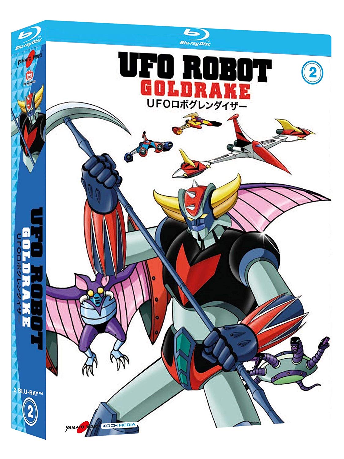 Ufo Robot Goldrake - Volume 2 (3 Blu-Ray Disc)