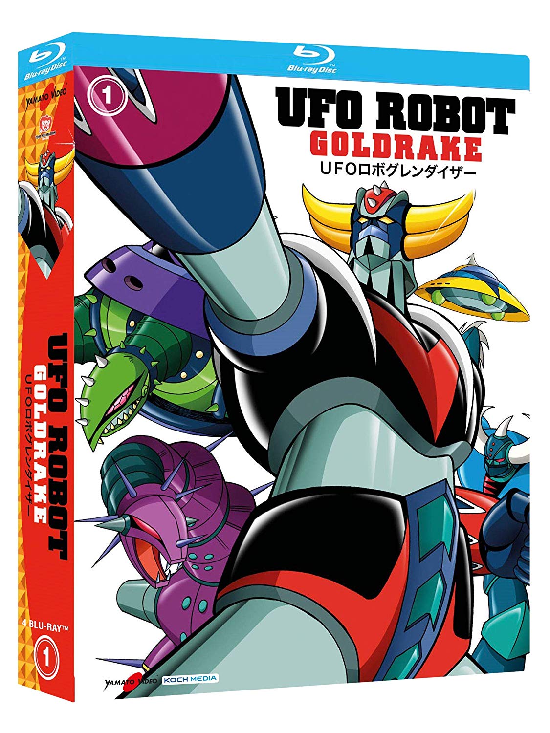 Ufo Robot Goldrake - Volume 1 (4 Blu-Ray Disc)