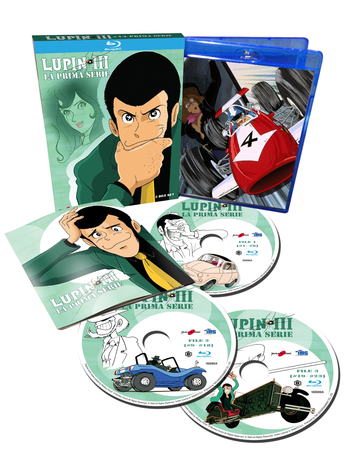Lupin III - La Prima Serie (3 Blu-Ray Disc)