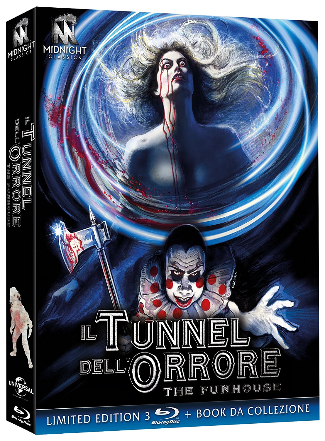 Il tunnel dell'orrore - The Funhouse - Limited Edition (3 Blu-Ray Disc + Booklet) (V.M. 18 anni)