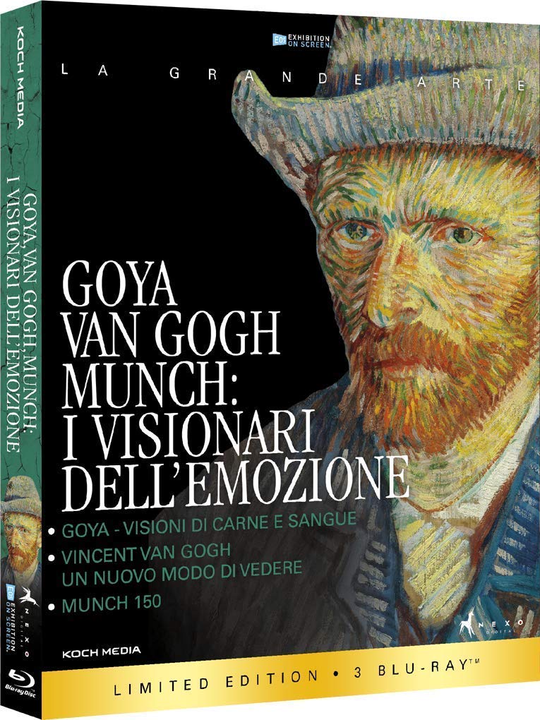 Goya, Van Gogh, Munch - I visionari dell'emozione - Limited Ed. (La Grande Arte) (3 Blu-Ray Disc)