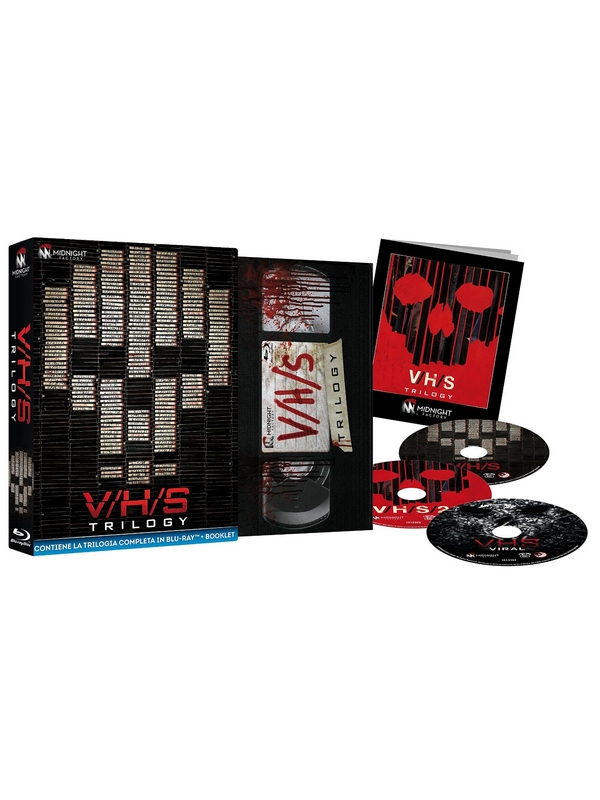 V/H/S (VHS) Trilogy - Limited Edition (3 Blu-Ray Disc + Booklet)