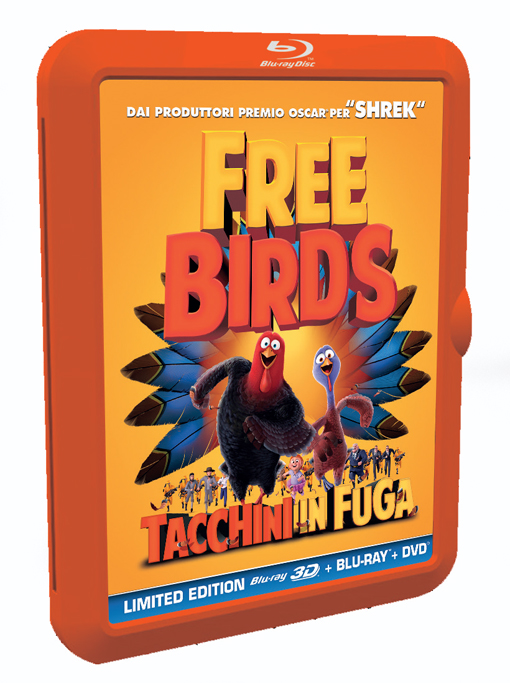 Free Birds - Tacchini in fuga - Limited Edition (Blu-Ray 3D/2D + DVD)