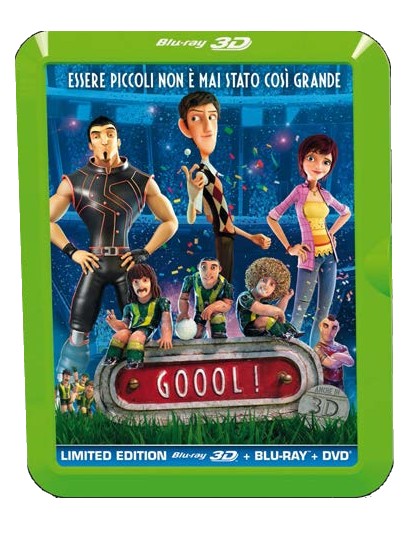 Goool! - Limited Edition (Blu-Ray 3D/2D + DVD)